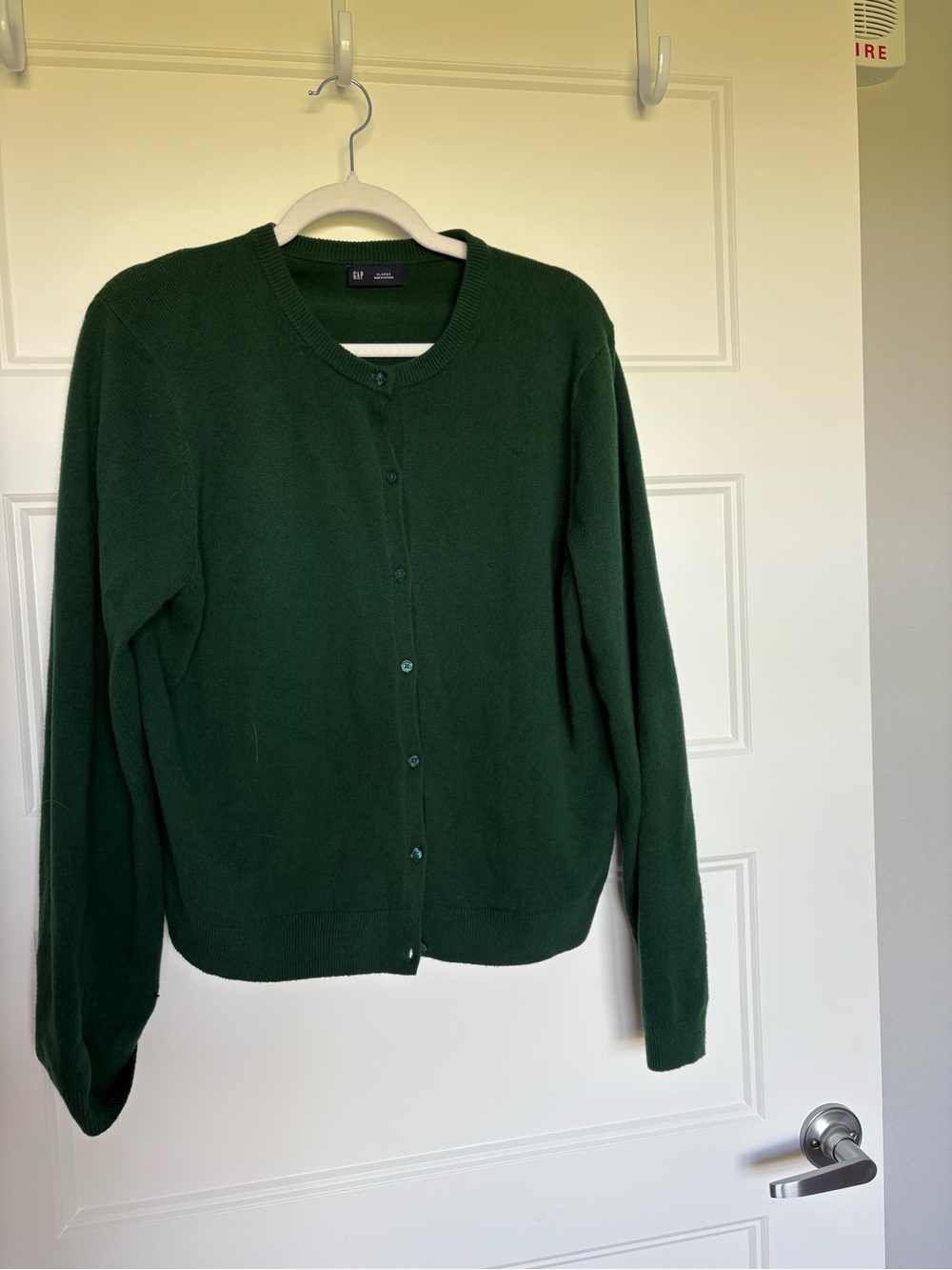 GAP Forest Green Button-Up Women’s Cardigan